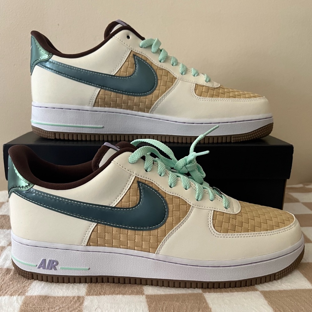 Nike Air Force 1 Retro Low Sneakers Easter Basket IB5722-100 Men’s Sz 11.5 BNIB